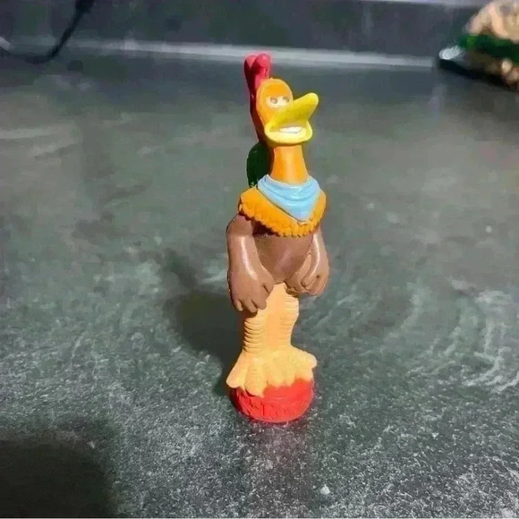 Chicken Run Rocky Rooster PVC Figure 3.5 Inches - Picture 1 of 6
